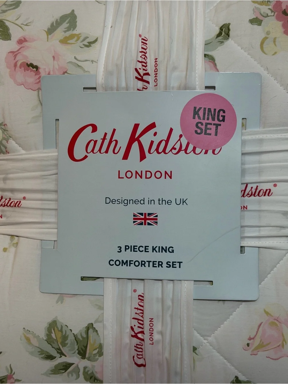 Cath Kidston Garden Rose King Size Comforter Set